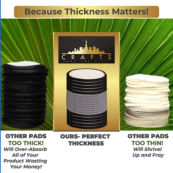 🆕 20 reusable Makeup Remover Pads For Face w mesh pouch 10 white & 10 gray - Picture 6 of 9